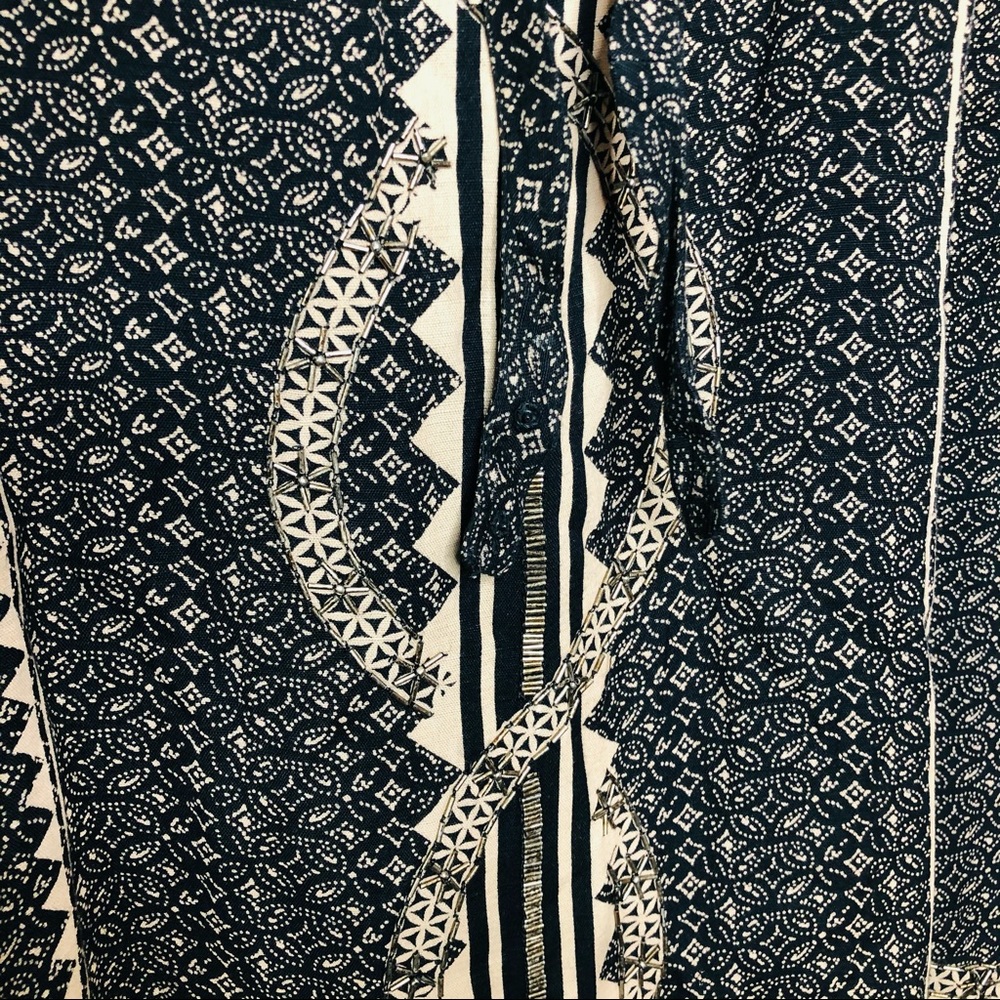 FREE PEOPLE black comb dress - Picture 6 of 9